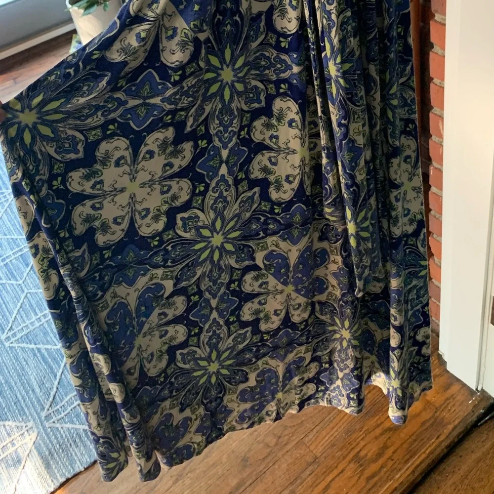 Anthropologie Vanessa Virginia Print Maxi Dress - Picture 12 of 16